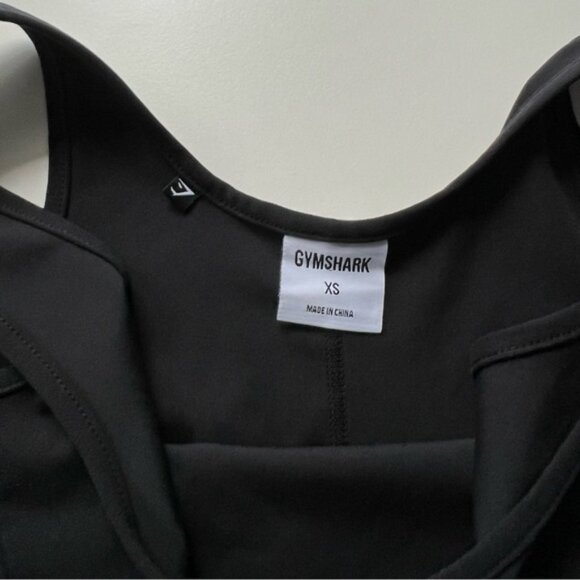 Gymshark wide strap Black Tank Top Black Size XS - Picture 4 of 4